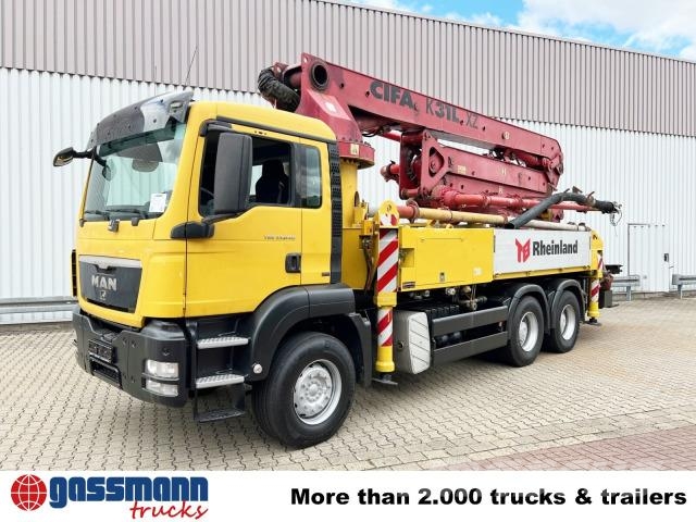MAN TGS 33.440 6X4 BB, Betonpumpe CIFA K31L XZ, 31m Camiones hormigonera