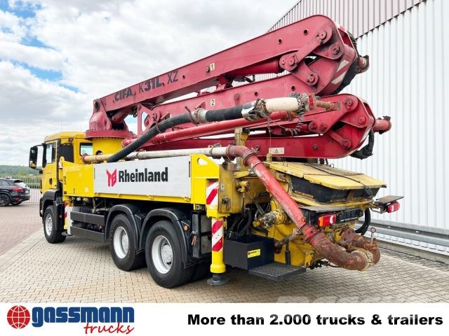 MAN TGS 33.440 6X4 BB, Betonpumpe CIFA K31L XZ, 31m Camiones hormigonera