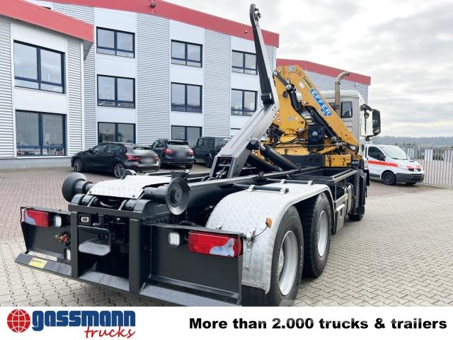 MAN TGS 33.440 6X4 BL mit Kran Effer 165-3S, Funk 훅 리프트 트럭