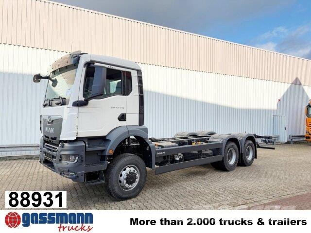 MAN TGS 33.440 6x6 BB CH, Hohe Bauart, Nebenantrieb Chassis Cab trucks