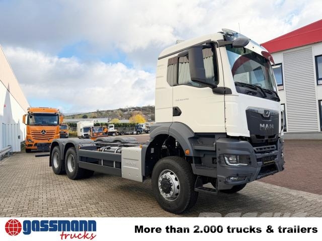 MAN TGS 33.440 6x6 BB CH, Hohe Bauart, Nebenantrieb Chassis Cab trucks