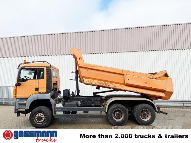 MAN TGS 33.440 6x6 BB, Stahlmulde ca. 10m³, hydr. Ďalšie nákladné vozidlá