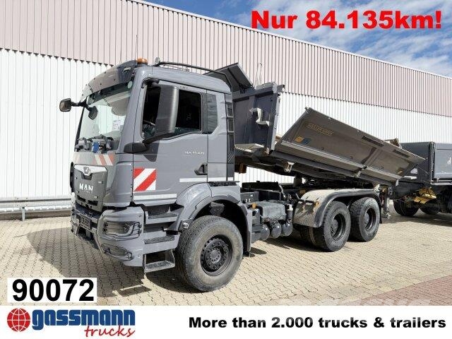 MAN TGS 33.470 6x4 BL, Navi, Motorabtrieb, Bordmatik Sora- ja kippiautot