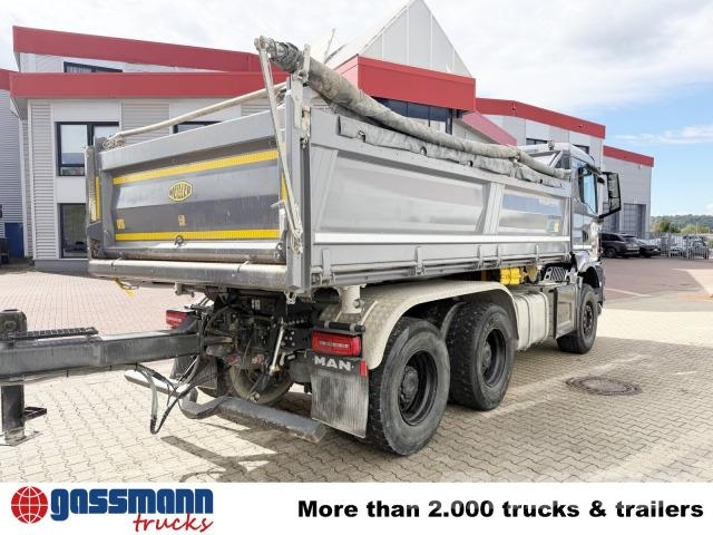 MAN TGS 33.470 6x4 BL, Navi, Motorabtrieb, Bordmatik Sora- ja kippiautot