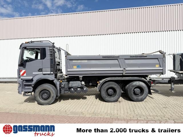 MAN TGS 33.470 6x4 BL, Navi, Motorabtrieb, Bordmatik Sora- ja kippiautot
