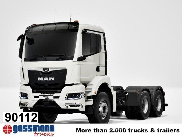 MAN TGS 33.480 6x6 BB CH 平板车