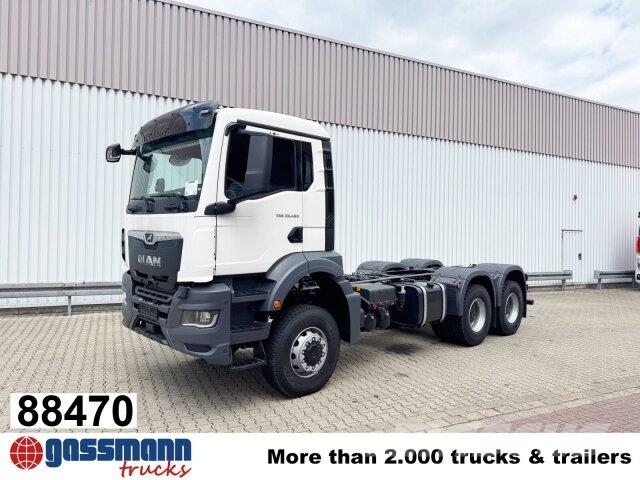 MAN TGS 33.480 6x6 BB CH, Hohe Bauart, Nebenantrieb Chassis Cab trucks