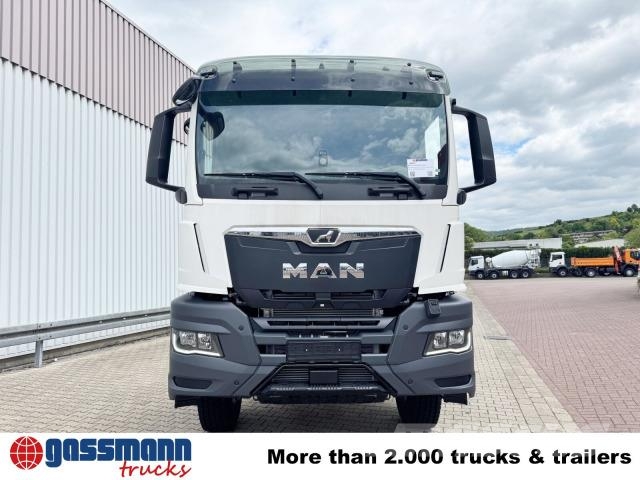 MAN TGS 33.480 6x6 BB CH, Hohe Bauart, Stahlmulde ca. 其他貨車
