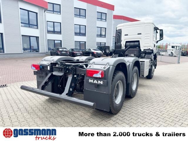 MAN TGS 33.480 6x6 BB CH, Hohe Bauart, Nebenantrieb 훅 리프트 트럭
