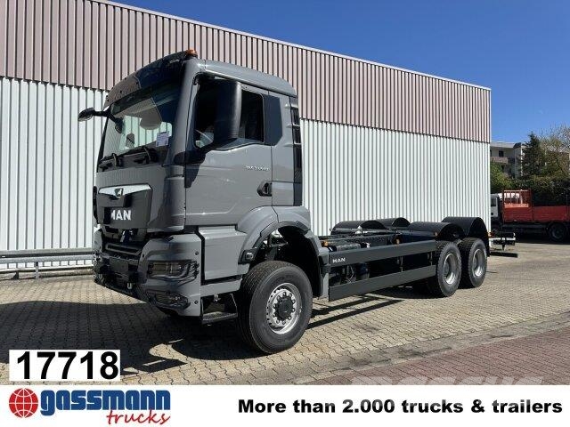 MAN TGS 33.540 6x6 BB CH, Intarder Camiones chasis