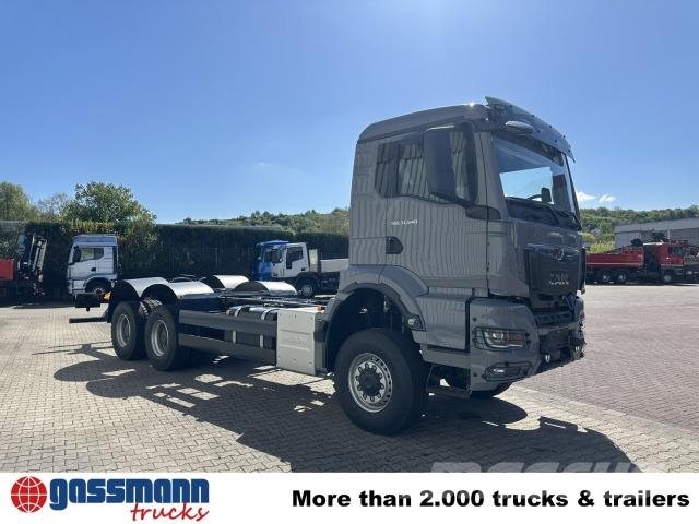 MAN TGS 33.540 6x6 BB CH, Intarder Camiones chasis