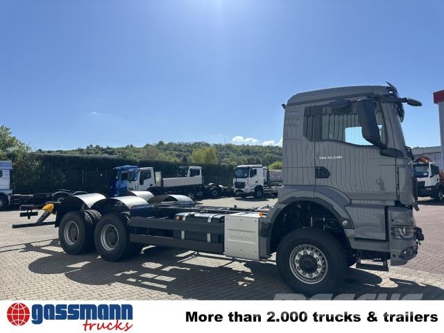 MAN TGS 33.540 6x6 BB CH, Intarder Camiones chasis