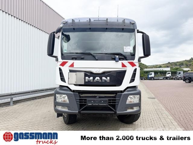 MAN TGS 35.440 8X4 BB, Navi, Meiller Bordmatik Savivarčių priekabų vilkikai