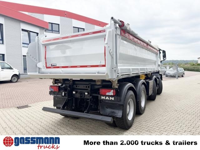 MAN TGS 35.440 8X4 BB, Navi, Meiller Bordmatik Savivarčių priekabų vilkikai