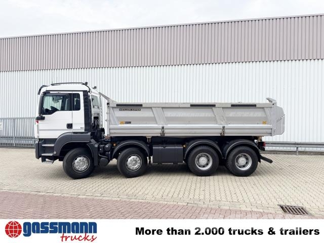 MAN TGS 35.440 8X4 BB, Navi, Meiller Bordmatik Savivarčių priekabų vilkikai