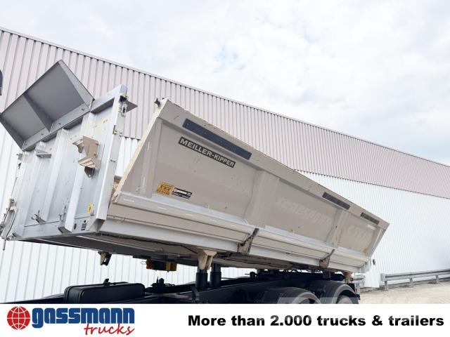 MAN TGS 35.440 8X4 BB, Navi, Meiller Bordmatik Savivarčių priekabų vilkikai