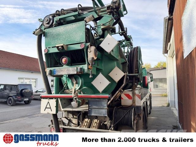 MAN TGS 35.440 8x4, Müller VM F 150 Schlammsaugwagen Spazzatrici