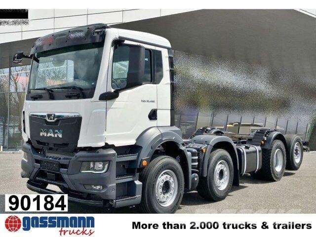 MAN TGS 35.480 8x2-6 BL CH, Lift/Lenkachse, Raamautod