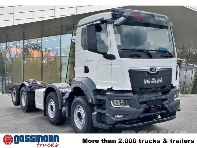 MAN TGS 35.480 8x2-6 BL CH, Lift/Lenkachse, Chassis met cabine