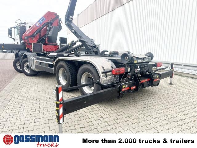 MAN TGS 35.480 8X4 BL, Kran HMF 3220-K6, 4-fach Φορτηγά ανατροπή με γάντζο