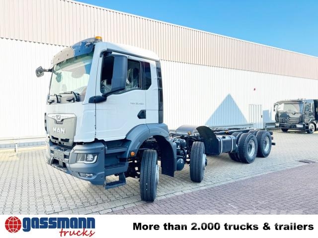 MAN TGS 35.480 8x6H BL CH, HydroDrive, Navi, Chassis Cab trucks