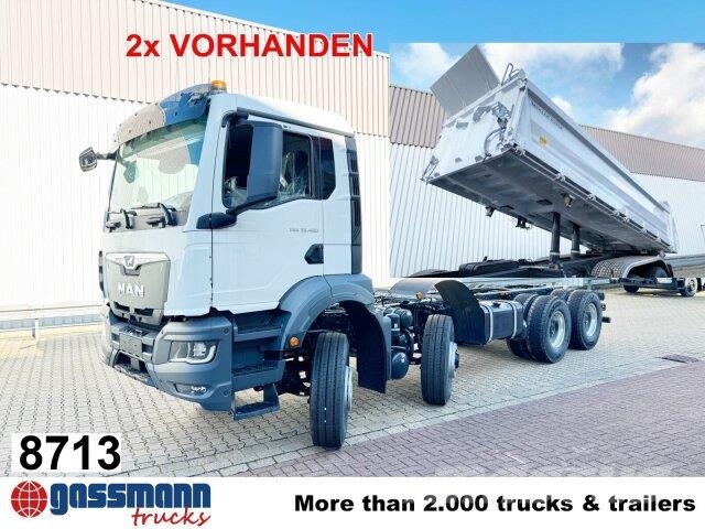 MAN TGS 35.480 8x6H BL CH, HydroDrive, Navi, Meiller Kiperi kamioni