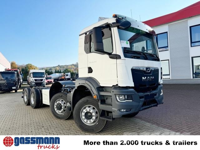 MAN TGS 35.480 8x6H BL CH, HydroDrive, Navi, 훅 리프트 트럭