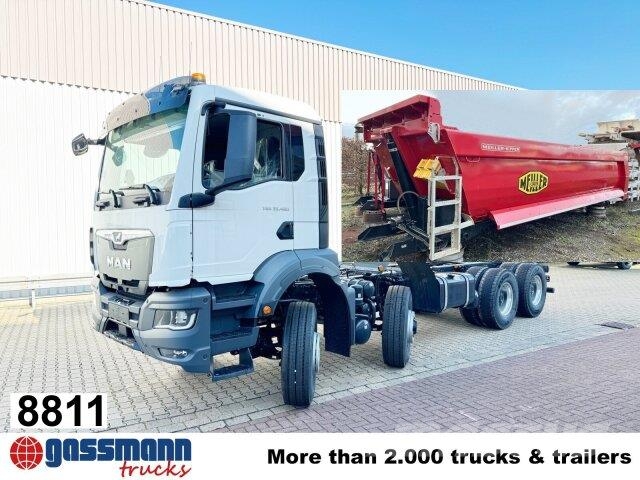 MAN TGS 35.480 8x6H BL CH, HydroDrive, Navi, Meiller 其他貨車