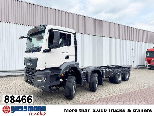 MAN TGS 35.480 8x8 BB CH, Hohe Bauart, Nebenantrieb Chassis Cab trucks
