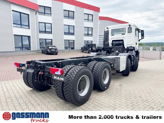 MAN TGS 35.480 8x8 BB CH, Hohe Bauart, Nebenantrieb Chassis Cab trucks