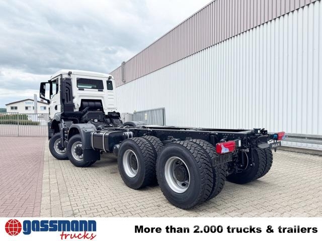 MAN TGS 35.480 8x8 BB CH, Hohe Bauart, Nebenantrieb Kiper kamioni