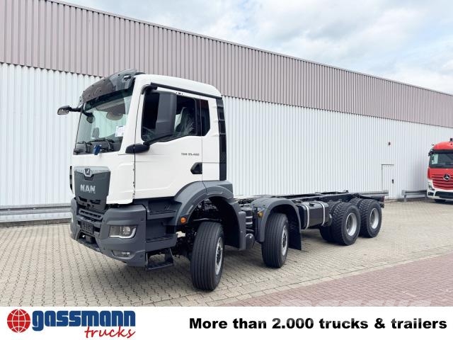 MAN TGS 35.480 8x8 BB CH, Meiller Stahlmulde 18m³ Вантажівки / спеціальні