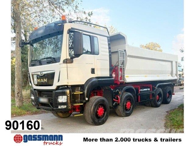 MAN TGS 35.500 8X6 BB, Stahlmulde ca. 21m³ Inne