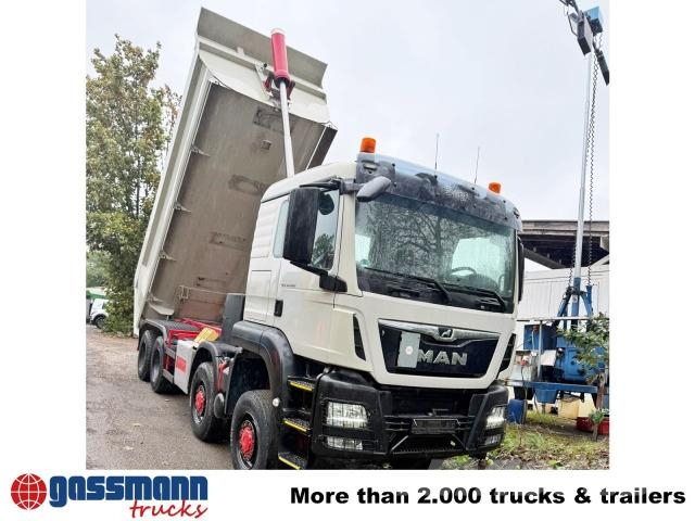 MAN TGS 35.500 8X6 BB, Stahlmulde ca. 21m³ Inne