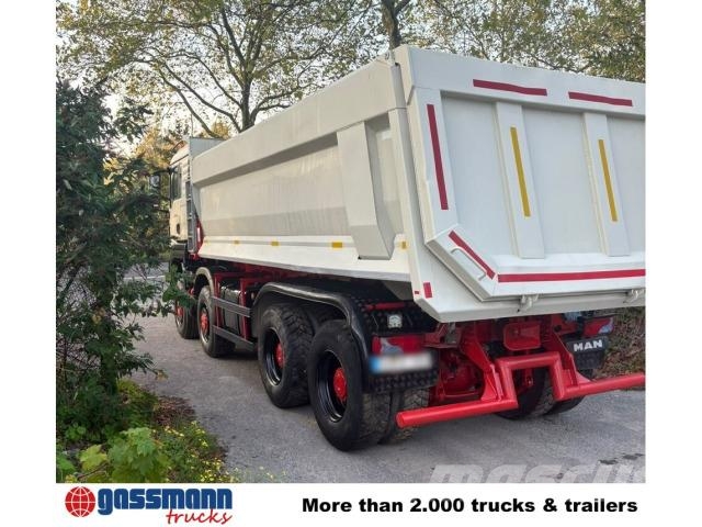 MAN TGS 35.500 8X6 BB, Stahlmulde ca. 21m³ Inne