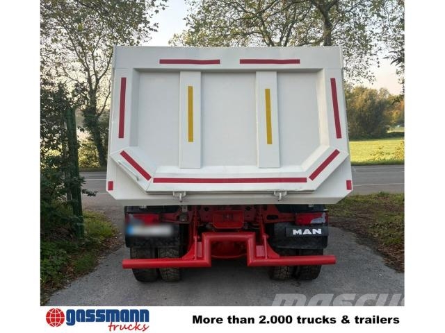 MAN TGS 35.500 8X6 BB, Stahlmulde ca. 21m³ Inne