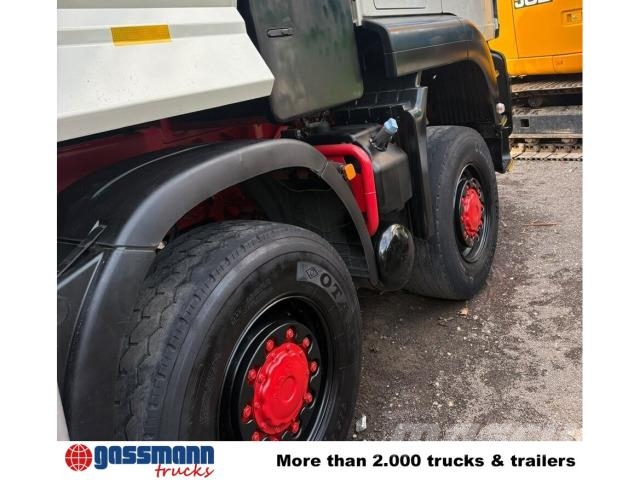 MAN TGS 35.500 8X6 BB, Stahlmulde ca. 21m³ Inne