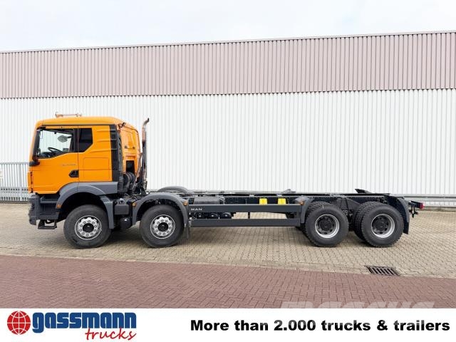 MAN TGS 41.440 8x4 BB CH, Retarder, MEHRFACH Kuorma-autoalustat