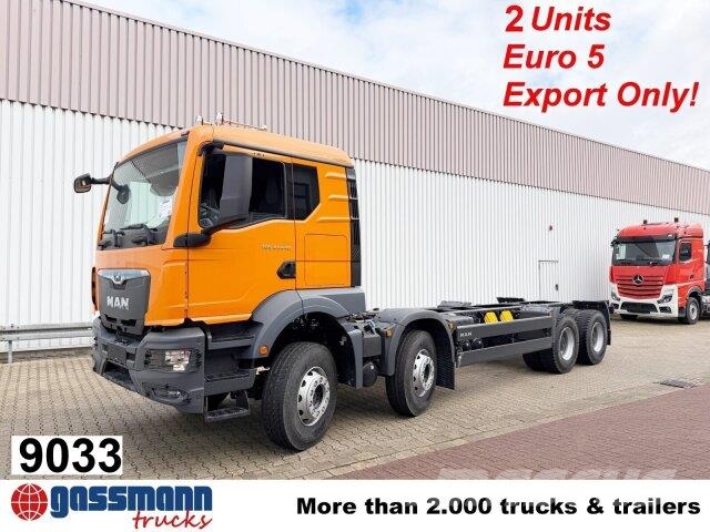 MAN TGS 41.440 8x4 BB CH, Retarder, MEHRFACH Kuorma-autoalustat