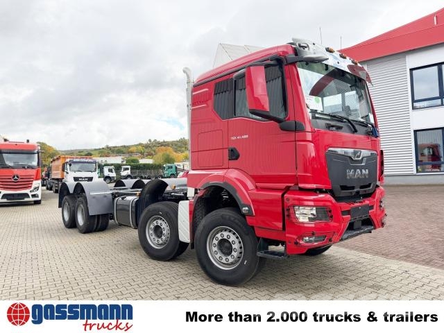 MAN TGS 41.480 8x4 BB CH, MEHRFACH VORHANDEN! Φορτηγά Σασί