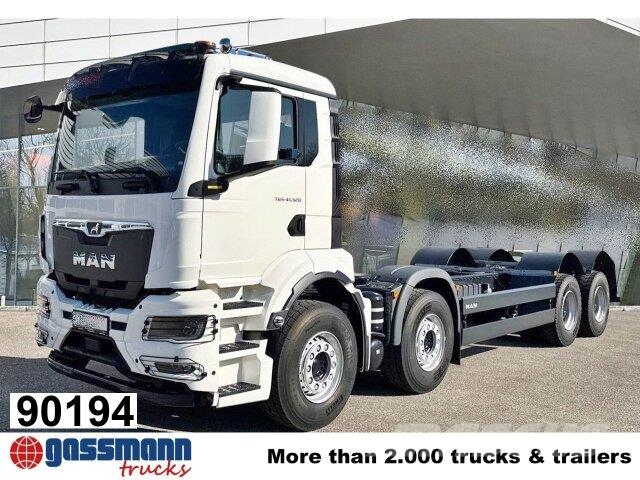 MAN TGS 41.520 8x4 BB CH, Nebenantrieb oben Wechselfahrgestell