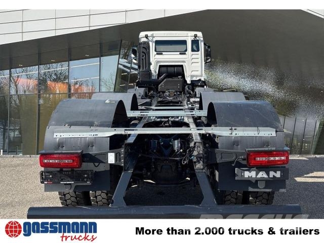 MAN TGS 41.520 8x4 BB CH, Nebenantrieb oben Wechselfahrgestell