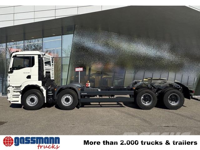 MAN TGS 41.520 8x4 BB CH, Nebenantrieb oben Wechselfahrgestell