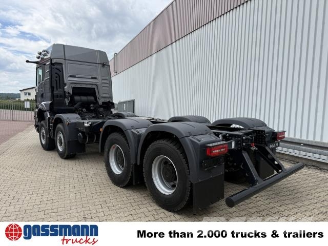 MAN TGS 41.520 8x8 BB CH, Hohe Bauart, 6-Sitzer, Camiones con chasís y cabina