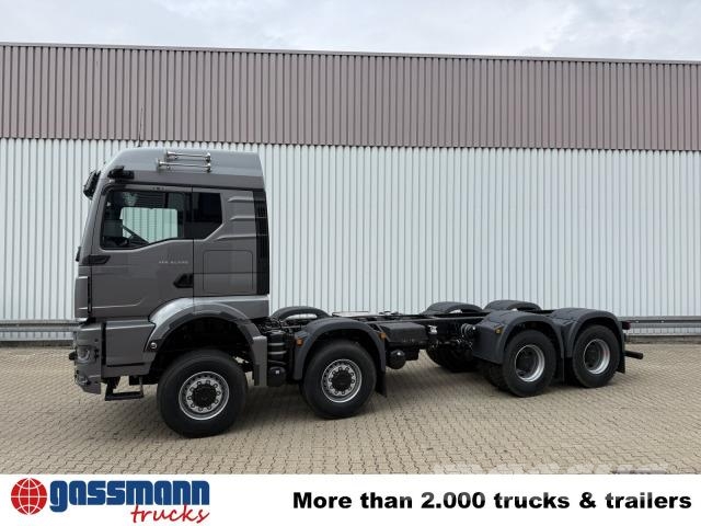 MAN TGS 41.520 8x8 BB CH, Hohe Bauart, 6-Sitzer, Camiones con chasís y cabina