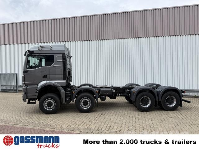MAN TGS 41.520 8x8 BB CH, Hohe Bauart, 6-Sitzer, Camiones con chasís y cabina