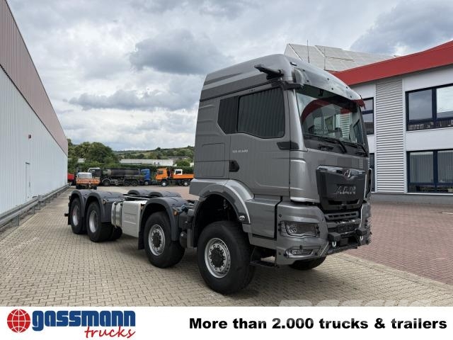 MAN TGS 41.520 8x8 BB CH, Hohe Bauart, 6-Sitzer, Camiones con chasís y cabina