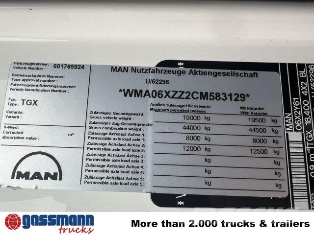 MAN TGX 18.400 4X2 BL, Fahrschule, 2x AHK, 6 Sitzer Lava-kuorma-autot