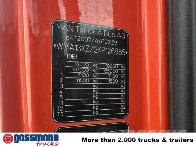 MAN TGX 18.500 4x2 LL SA, Retarder Çekiciler