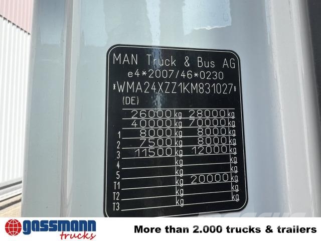 MAN TGX 26.500 6X2/4 BLS, Intarder, Vorlauflenk-/lift, Tegljači